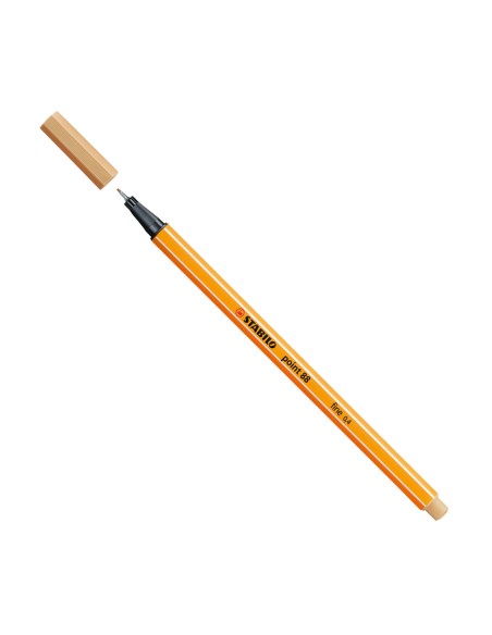  C/10 stabilo point 88 ocre claro nº88 punta de fibra 0,4mm 